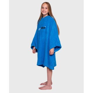DRYROBE Handtuchmantel Bio KIDS Blau 5-9