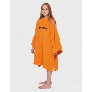 DRYROBE Handtuchmantel Bio KIDS Orange 10-13