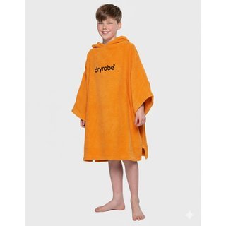 DRYROBE Handtuchmantel Bio KIDS Orange 5-9