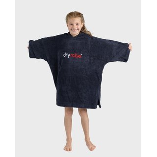 DRYROBE Handtuchmantel Bio KIDS Navy 10-13