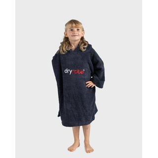 DRYROBE Handtuchmantel Bio KIDS Navy 10-13