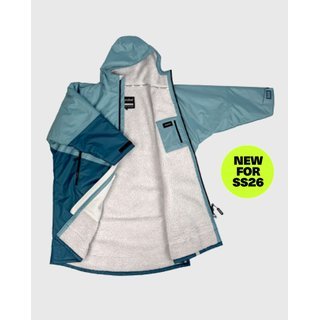 DRYROBE Advance Long Sleeve KIDS Blau Grau 10-13