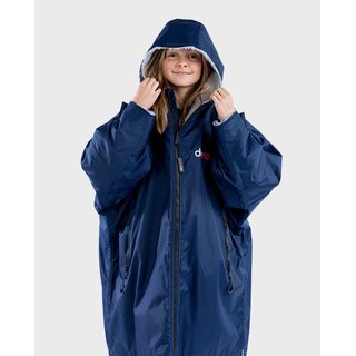 DRYROBE Advance Long Sleeve KIDS Navy Grau 10-13