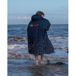 DRYROBE Advance Long Sleeve KIDS Navy Grau 10-13