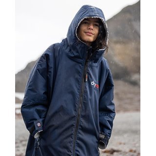 DRYROBE Advance Long Sleeve KIDS Navy Grau 10-13