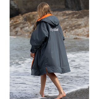 DRYROBE Advance Long Sleeve KIDS Grau Orange 10-13