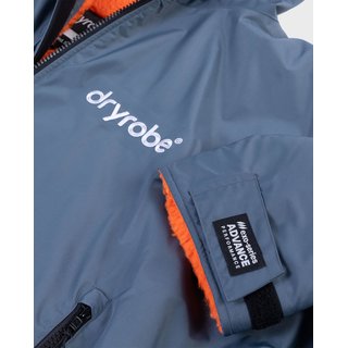 DRYROBE Advance Long Sleeve KIDS Grau Orange 10-13