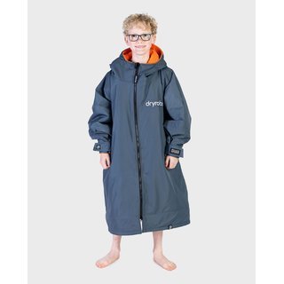 DRYROBE Advance Long Sleeve KIDS Grau Orange 5-9