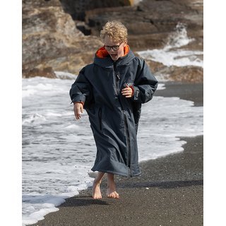 DRYROBE Advance Long Sleeve KIDS Grau Orange 5-9