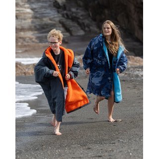 DRYROBE Advance Long Sleeve KIDS Grau Orange 5-9