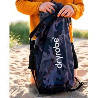 DRYROBE wasserdichter Packsack Drybag Schwarz Camo