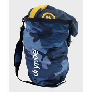 DRYROBE wasserdichter Packsack Drybag Blau Camo