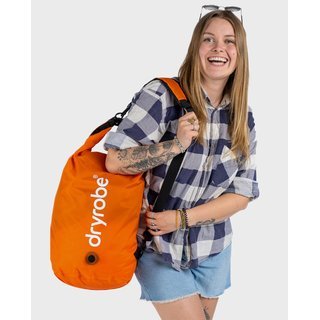 DRYROBE wasserdichter Packsack Drybag Orange