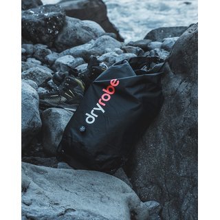 DRYROBE wasserdichter Packsack Drybag Schwarz