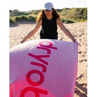 DRYROBE Strand Handtuch Pink