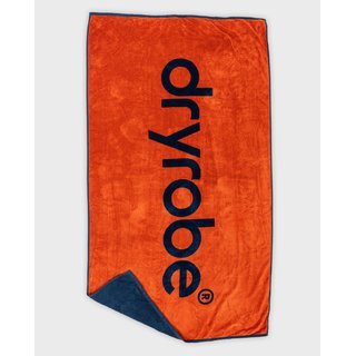 DRYROBE Strand Handtuch Orange Blau