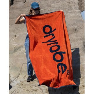DRYROBE Strand Handtuch Orange Blau