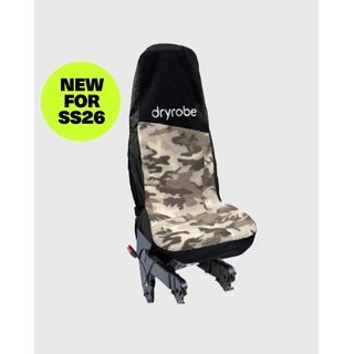 DRYROBE Auto Sitzbezug Einzelsitz Sand CamoSchwarz
