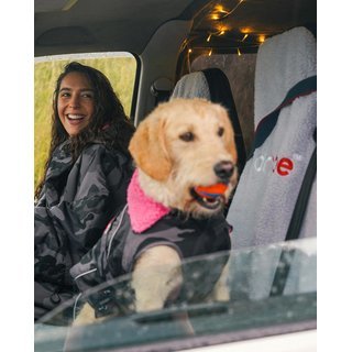 DRYROBE Auto Sitzbezug Einzelsitz Schwarz Grau