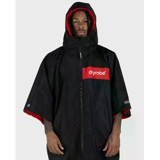 DRYROBE Advance Short Sleeve Schwarz Rot M