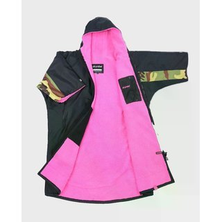 DRYROBE Advance Short Sleeve Schwarz Pink Camo M