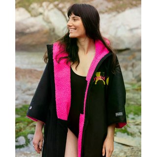 DRYROBE Advance Short Sleeve Schwarz Camo Pink S