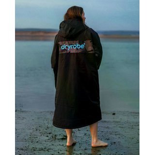 DRYROBE Advance Short Sleeve Schwarz Blau Camo L