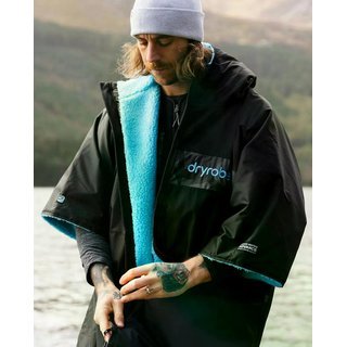 DRYROBE Advance Short Sleeve Schwarz Blau Camo L