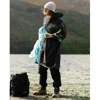 DRYROBE Advance Short Sleeve Schwarz Camo Blau S