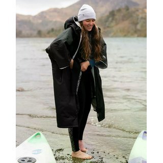 DRYROBE Advance Short Sleeve Schwarz Grau Camo M