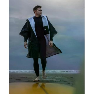 DRYROBE Advance Short Sleeve Schwarz Camo Grau S