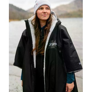 DRYROBE Advance Short Sleeve Schwarz Camo Grau S