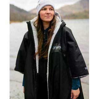 DRYROBE Advance Short Sleeve Schwarz Grau Camo S