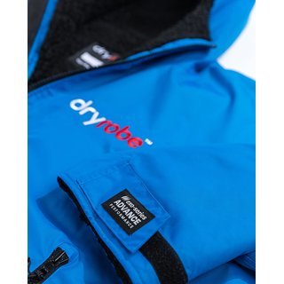 DRYROBE Advance Long Sleeve Cobalt BlauSchwarz XXL