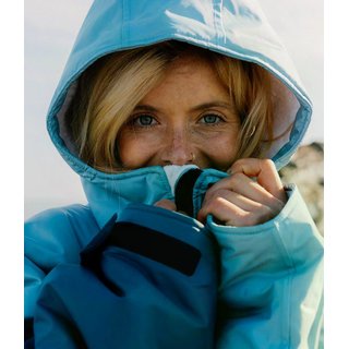 DRYROBE Advance Long Sleeve Blau Hellgrau M