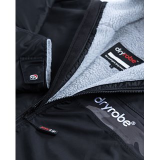 DRYROBE Advance Long Sleeve Schwarz Grau Camo M