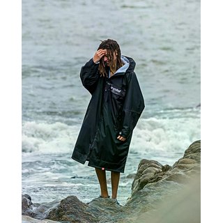 DRYROBE Advance Long Sleeve Schwarz Grau S REMIX C