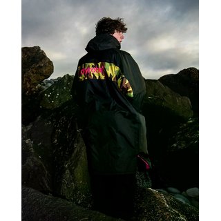 DRYROBE Advance Long Sleeve Schwarz Pink Camo L