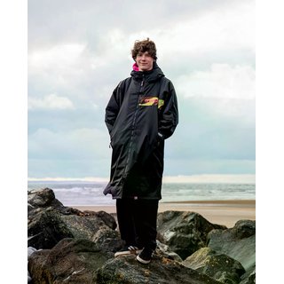 DRYROBE Advance Long Sleeve Schwarz Pink Camo L