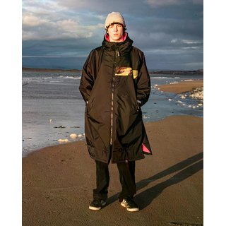 DRYROBE Advance Long Sleeve Schwarz Pink Camo L