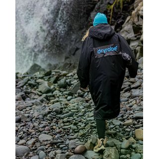 DRYROBE Advance Long Sleeve Schwarz Blau Camo L