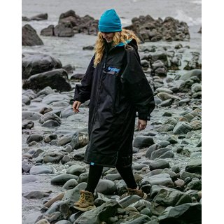 DRYROBE Advance Long Sleeve Schwarz Blau Camo S