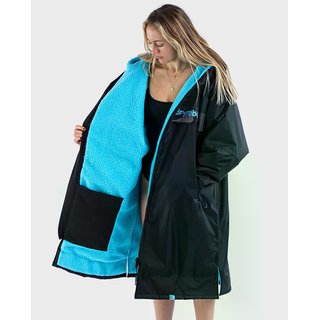 DRYROBE Advance Long Sleeve Schwarz Blau S REMIX C