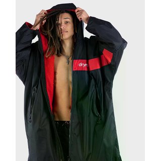 DRYROBE Advance Long Sleeve Schwarz Rot S REMIX