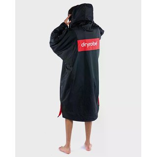 DRYROBE Advance Long Sleeve Schwarz Rot S REMIX
