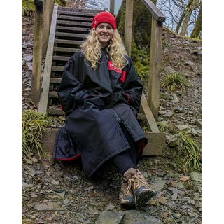 DRYROBE Advance Long Sleeve Schwarz Rot S REMIX