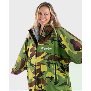 DRYROBE Advance Long Sleeve Gr�n Camo Grau L REMIX