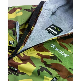 DRYROBE Advance Long Sleeve Gr�n Camo Grau L REMIX