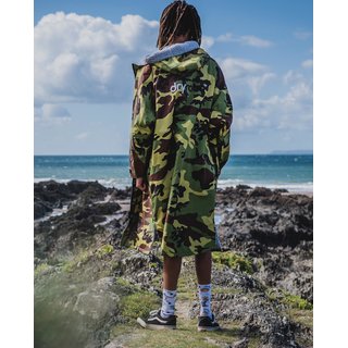 DRYROBE Advance Long Sleeve Gr�n Camo Grau L REMIX