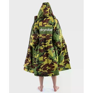 DRYROBE Advance Long Sleeve Gr�n Camo Grau M REMIX